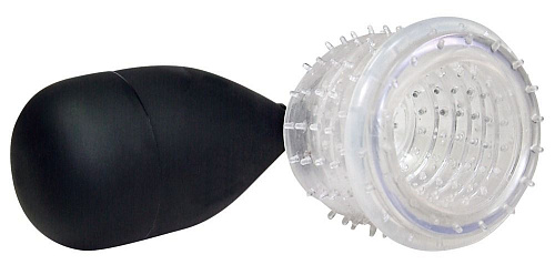 Прозрачная вакуумная помпа для головки Orion One-hand BlowJob 0501522