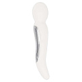 Белый двусторонний жезловый вибратор с 10 режимами вибрации Orion Smile 0591521