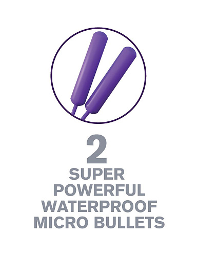 Эрекционное фиолетовое кольцо с вибрацией и подхватом для мошонки Pipedream Twin Teazer Rabbit Ring PD5802-12