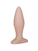 Телесный анальный плаг LOVETOY (А-Полимер) 443300 (11,5 см)