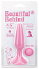 Розовая анальная пробка NMC BEAUTIFUL BEHIND SILICONE BUTT PLUG 111566 (11,4 см)