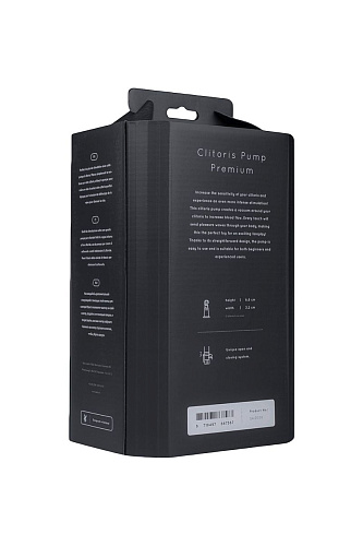 Прозрачная помпа для клитора с рычагом EDC Wholesale SAIZ Clitoris Premium SAIZ008