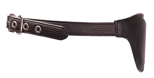 Чёрная плотная маска на глаза на регулируемых ремешках Pornhub 94884