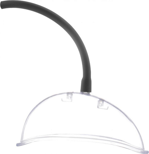 Чёрная вакуумная вибропомпа Shots Media BV Vibrating Pussy Pump OU216BLK