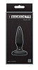 Чёрная конусовидная анальная пробка NS Novelties Plug № 4 NSN-0934-03 (8,4 см)