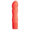Оранжевый мини-вибратор Dream Toys NEON BLISS VIBRATOR 20755 (9 см)