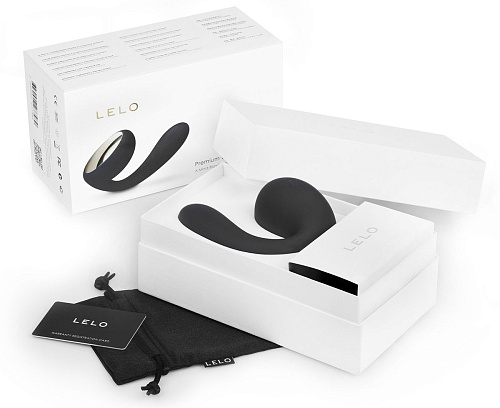 Чёрный вибромассажёр для пар Lelo Tara Black LEL7465