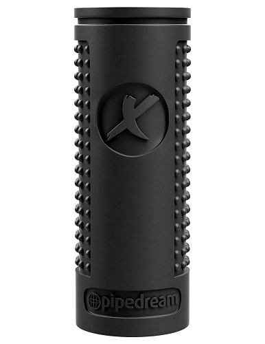Чёрный мастурбатор Pipedream EZ Grip Stroker RD501