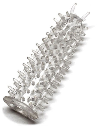 Прозрачная закрытая насадка Eroticon 31019 (12,5 см)