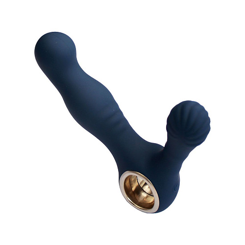 Синий вибромассажёр простаты RestArt Lust King RA-312