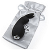 Чёрный клиторальный стимулятор Fifty Shades of Grey Greedy Girl Clitoral Rabbit Vibrator FS-74947