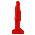 Красная анальная пробка Сумерки богов 652-04 BX DD (10 см)