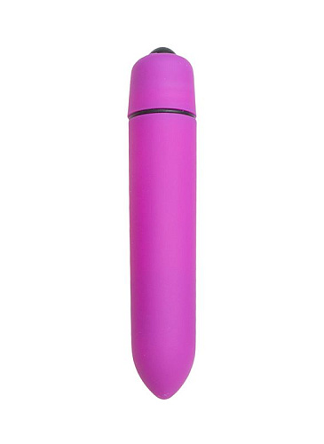 Лиловая вибропуля EDC Wholesale Vibrating Bullet ET009PUR (9 см)