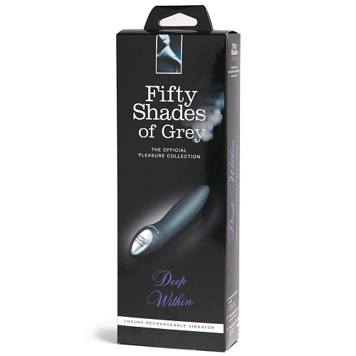 Чёрный вибромассажёр G-точки Fifty Shades of Grey FS-52424 (22,2 см)