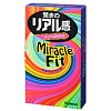 Презервативы в розовом цвете Sagami Miracle Fit №10 (10 шт)