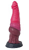 Бордовый фантазийный фаллоимитатор Erasexa «Гиппогриф» zoo22 (25 см)