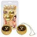 Вагинальные шарики золотистого цвета Orion 0516422