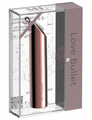 Золотистый мини-вибратор ML Creation Love Bullet ML6 (8,4 см)