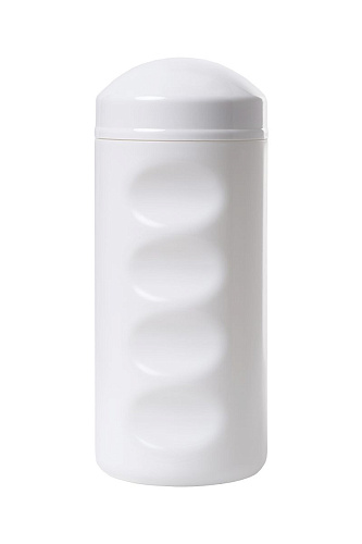 Мультирельефный мастурбатор белого цвета Men sMax Colors Branch Red MM-36