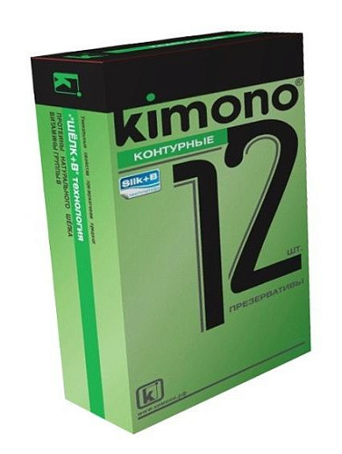 Контурные презервативы Kimono 457/1 (12 шт)