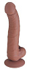 Коричневый фаллоимитатор Howells SEDUCER G Dong 170307Brown (21,5 см)