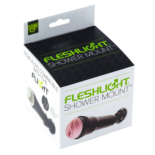 Крепление чёрного цвета Fleshlight Shower Mount FL657