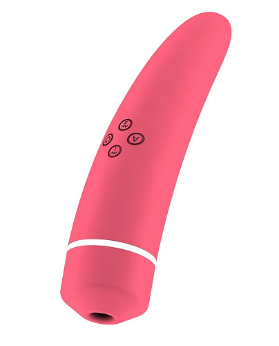 Розовый вакуумный клиторальный вибромассажёр Shots Media BV Personal vibrator HIKY HIKY001-PNK