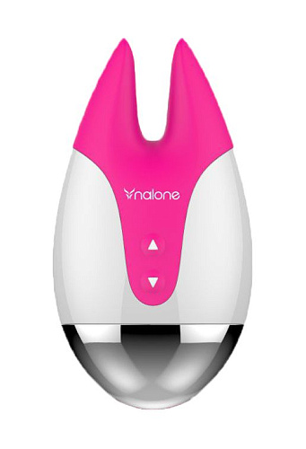 Бело-рзовый вибратор для стимуляции клитора Nalone FiFi VS-VR40