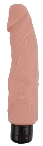 Телесный вибратор-реалистик Chisa Greedy Guy CN-711703577 (24 см)