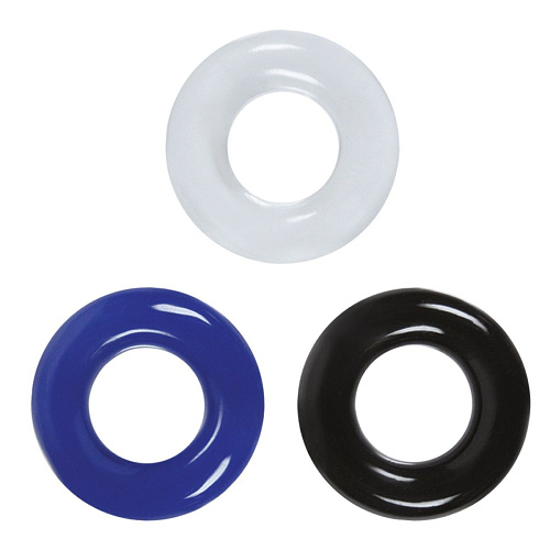 Набор разноцветных эрекционных колец NS Novelties Stamina Rings NSN-1116-29