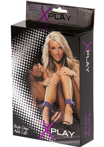 Сиреневые оковы на ноги X-Play Allure Lingerie 2071