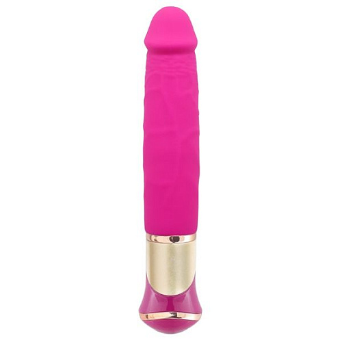 Ярко-розовый вибратор Howells ECSTASY Deluxe Rowdy Dong 173808pink (21,5 см)