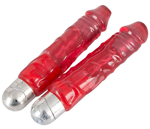 Оригинальный красный разборный вибратор Orion «2=1» 0587079 (32 см)