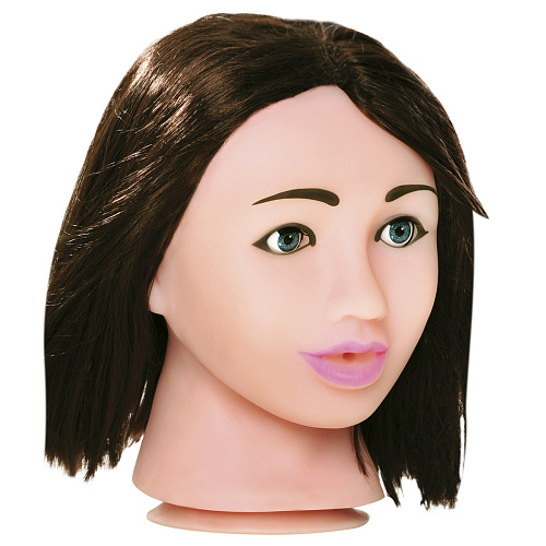 Голова-мастурбатор телесного цвета Pipedream Fuck My Face  RD179-02