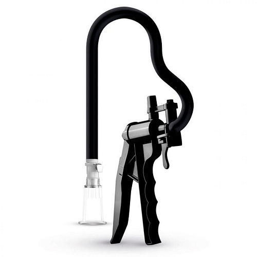 Прозрачная помпа для клитора с рычагом EDC Wholesale SAIZ Clitoris Premium SAIZ008