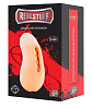 Телесный мастурбатор с удобным углублением под пальцы Dream Toys REALSTUFF MASTURBATOR FLESH 21179
