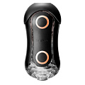 Чёрный мастурбатор Tenga FLIP ORB STRONG ORANGE CRASH TFO-002H