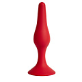Бордовая анальная пробка Le Frivole Gravity L 05523L (12,5 см)