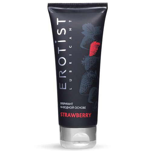 Увлажняющая смазка на водной основе с ароматом клубники Erotist Lubricants Srtawberry 541405 (100 мл)