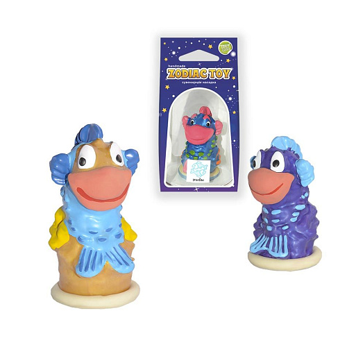 Сувенирный латексный презерватив Sitabella «Рыбы» 3269