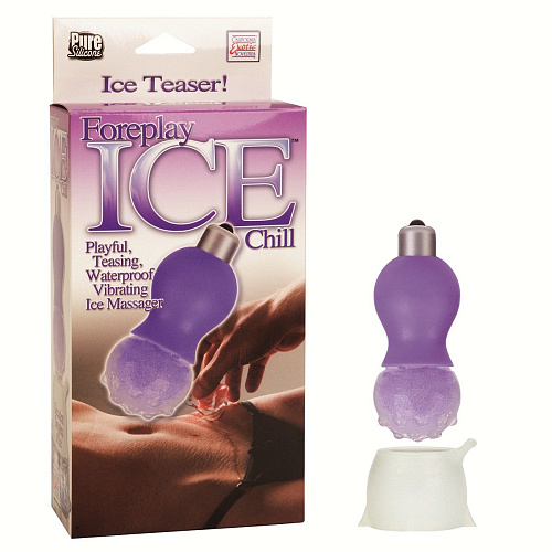 Вибрирующая фиолетовая льдинка California Exotic Novelties ICE CHILL SE-2076-40-3