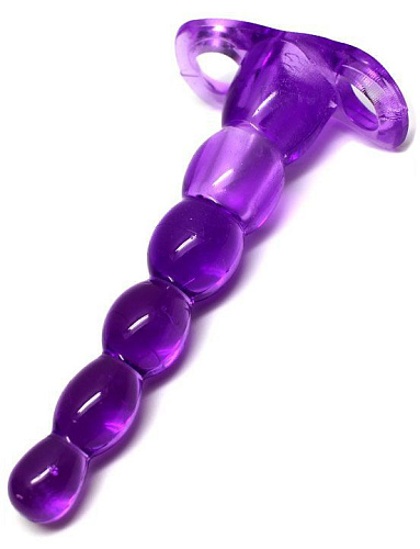 Анальный конус с вибрацией и проводным пультом Eroticon 31002 (16 см)