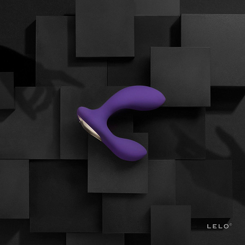 Фиолетовый перезаряжаемый стимулятор простаты Lelo Bruno Purple LEL2463