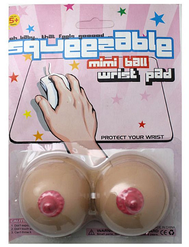 Подставка под руку для работы с мышкой в форме бюста Play Star С085