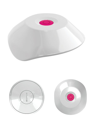 Розовый вибромассажёр со сменной присоской Pipedream Wall Banger Deluxe PD7070-11 (19 см)