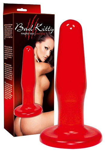 Красный анальный массажёр Orion 0528820 (11 см)