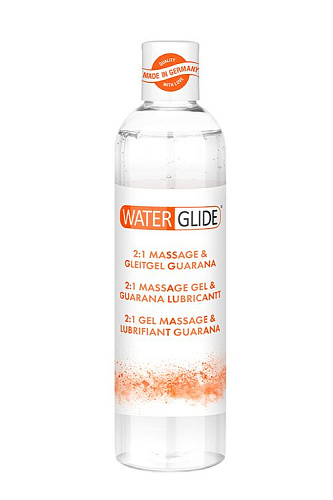 Гель-смазка 2-в-1 Waterglide MASSAGE LUBRICANT GUARANA 30092 (300 мл)