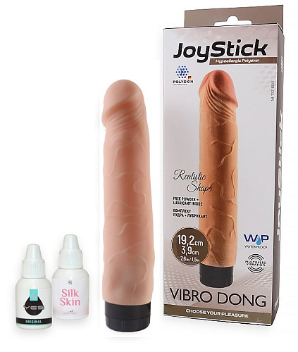 Реалистичный вибратор телесного цвета Sitabella JOYSTICK SB-112105JS (19,2 см)