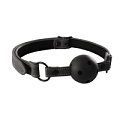 Чёрный кляп-шар с отверстиями для воздуха NS Novelties Renegade Bondage Ball Gag NSN-1191-13
