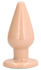 Телесная анальная пробка с самолубрикацией Shots Media BV 5 Inch SLT014FLE (14 см)